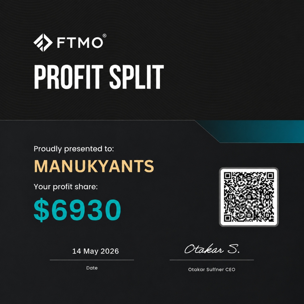 FTMO Certificate 1